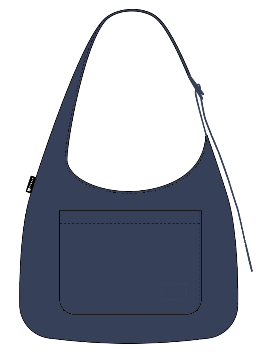 Thread Small Slouchy Shoulder Bag
