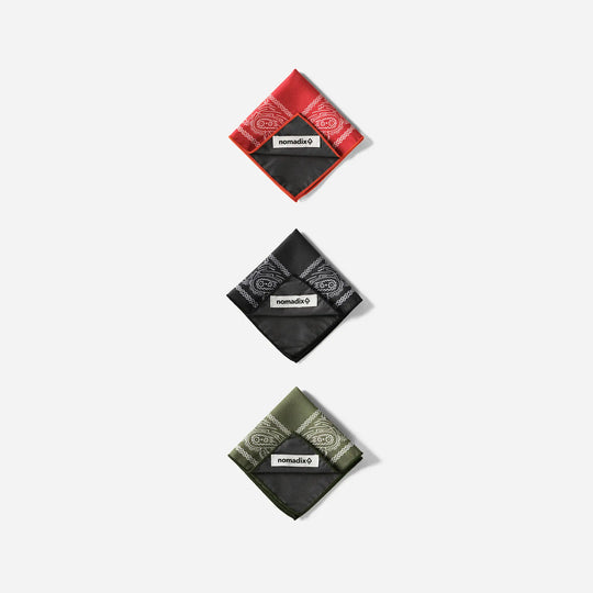 Nomadix Tiny Towel 3 Pack Paisley detail