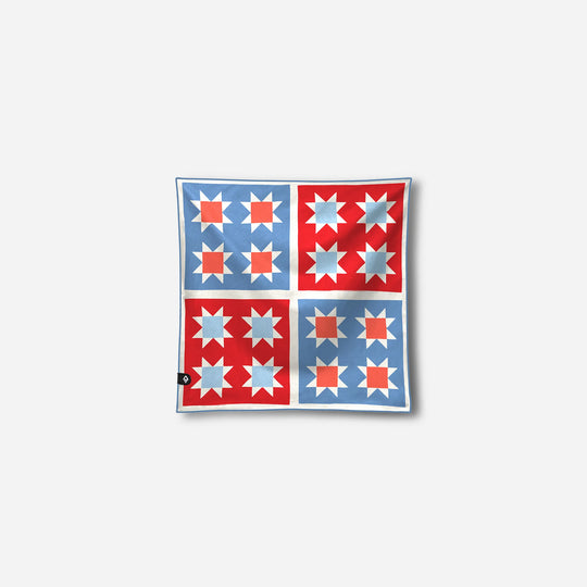 Nomadix Bandana Towel Patchwork Stars front