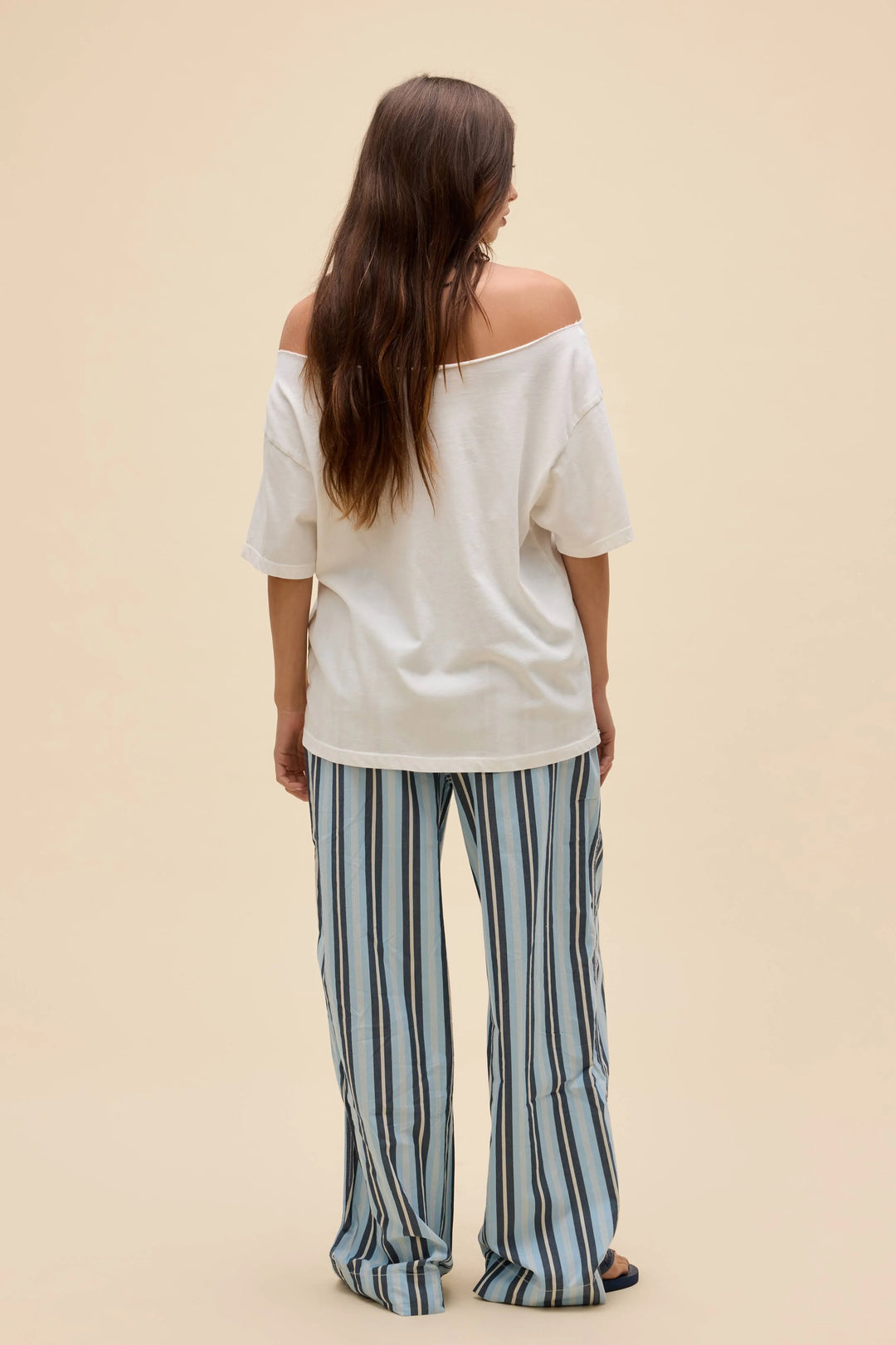 Surf Mania Off the Shoulder Tee