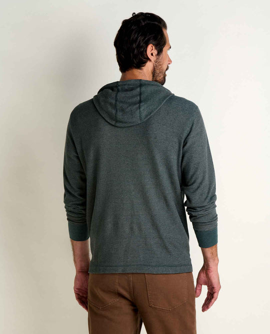 Framer LS Hoodie in Serrano Pattern back view - Toad &amp; Co - Davidson Provision Co.