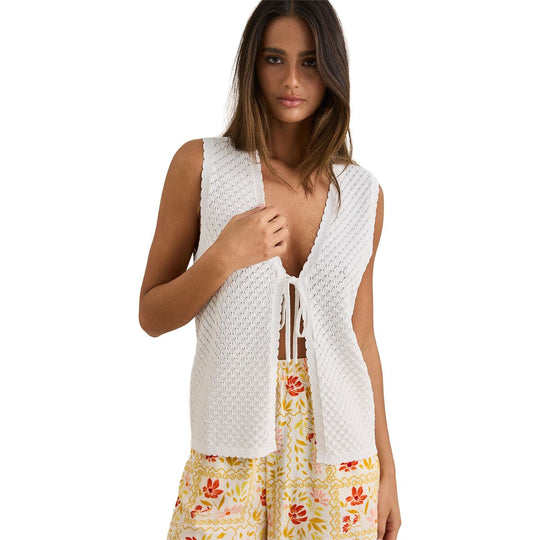 Gigi Longline Knit Vest