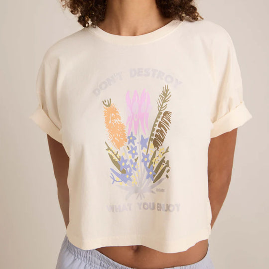 Nature Cropped Boxy Premium Tee