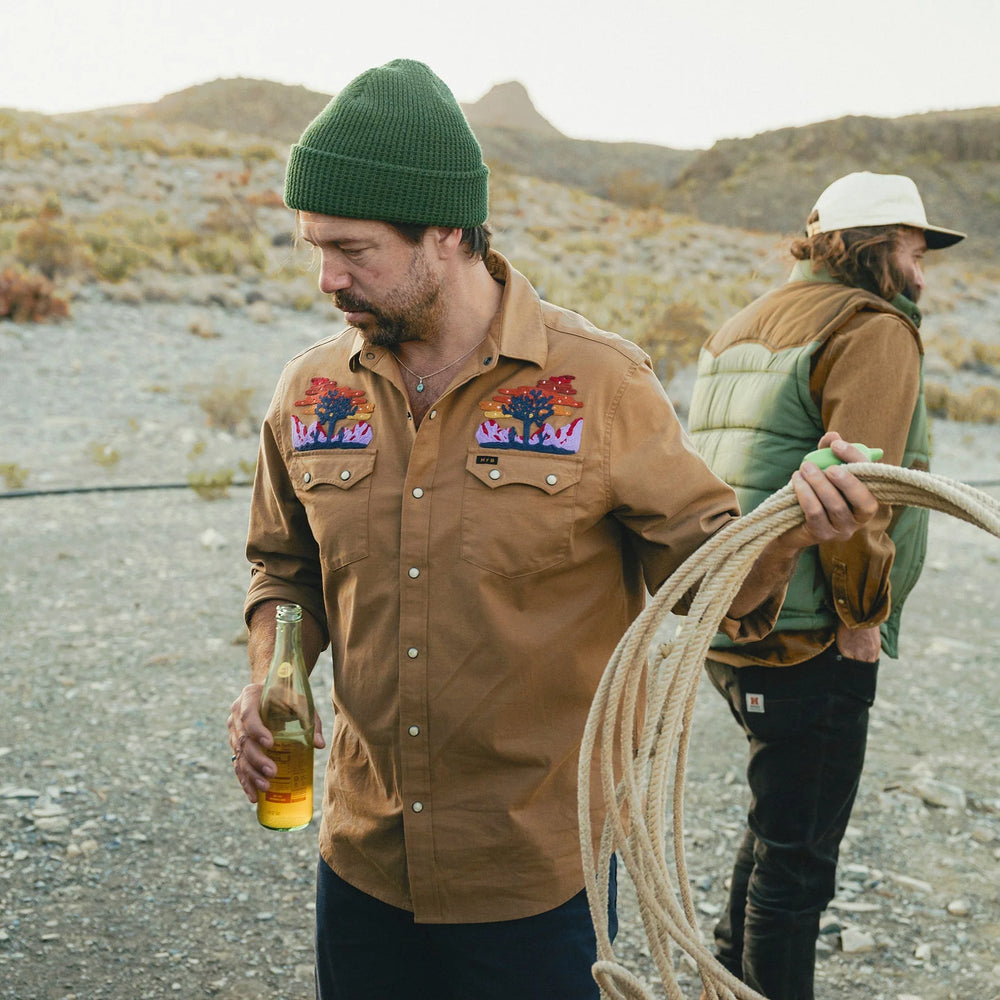 Howler Bros Crosscut Deluxe Snapshirt