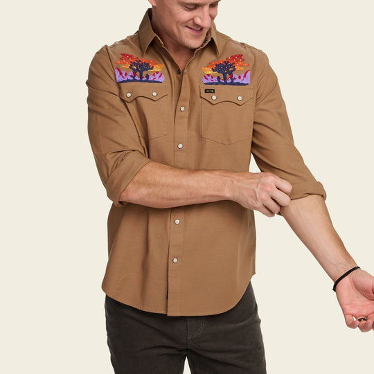 Howler Bros Crosscut Deluxe Snapshirt