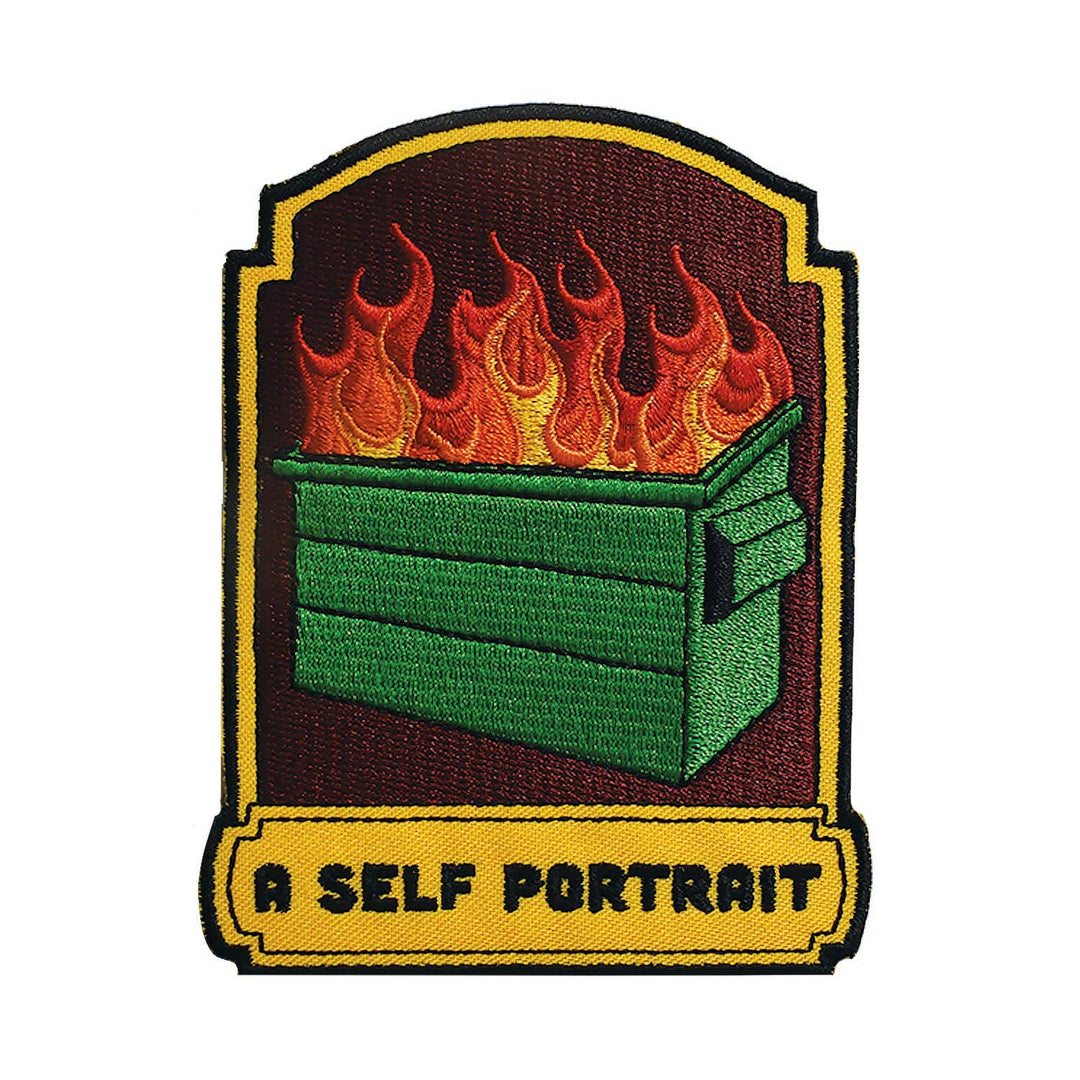 A Self Portrait (Iron-On Patch) - Davidson Provision Co.