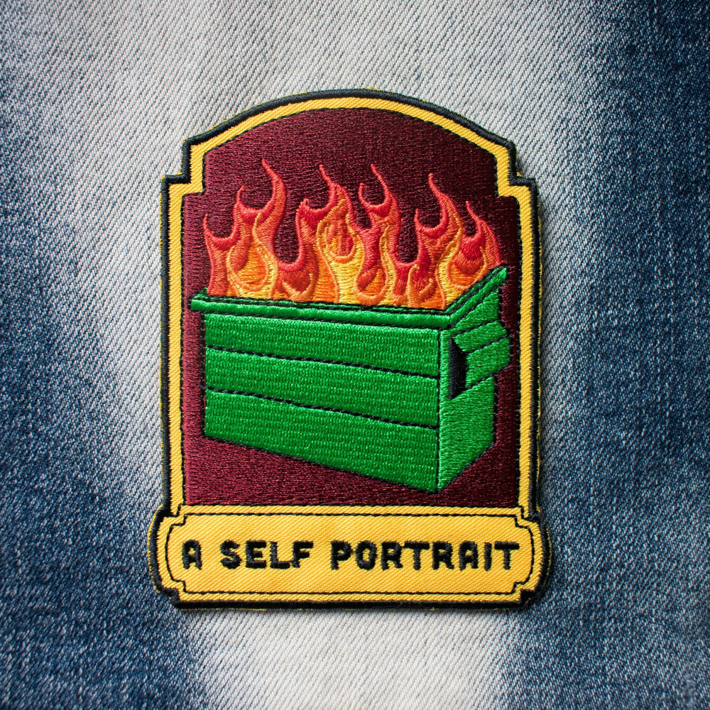 A Self Portrait (Iron-On Patch) - Davidson Provision Co.