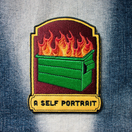 A Self Portrait (Iron-On Patch) - Davidson Provision Co.