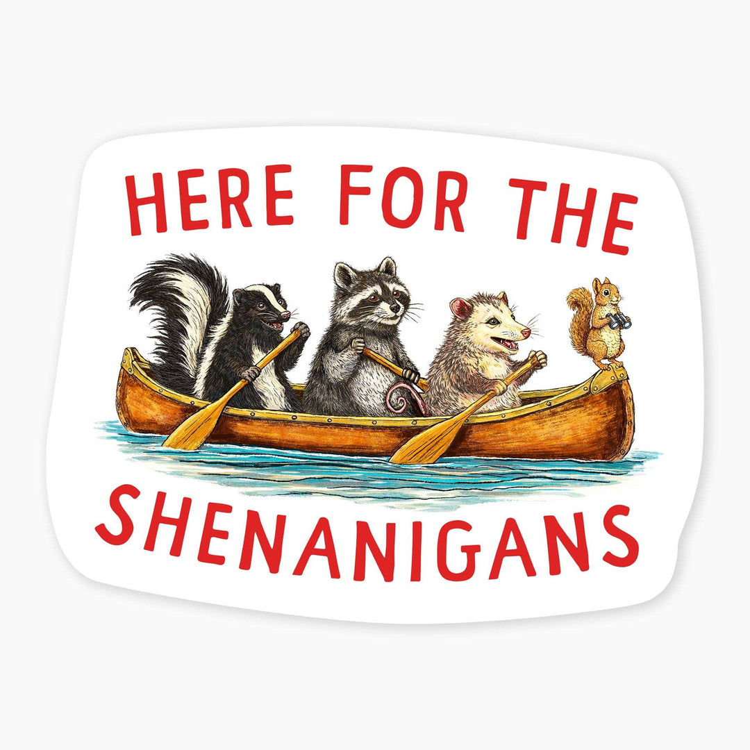 Shenanigans - 3" Art Sticker