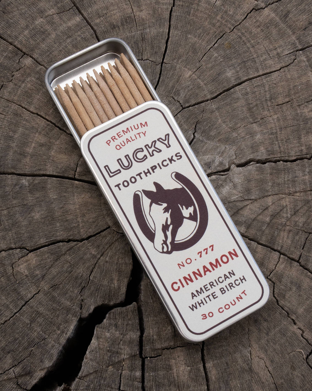 Hot Cinnamon Lucky Toothpicks Tin