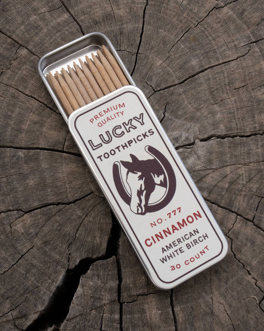 Hot Cinnamon Lucky Toothpicks Tin