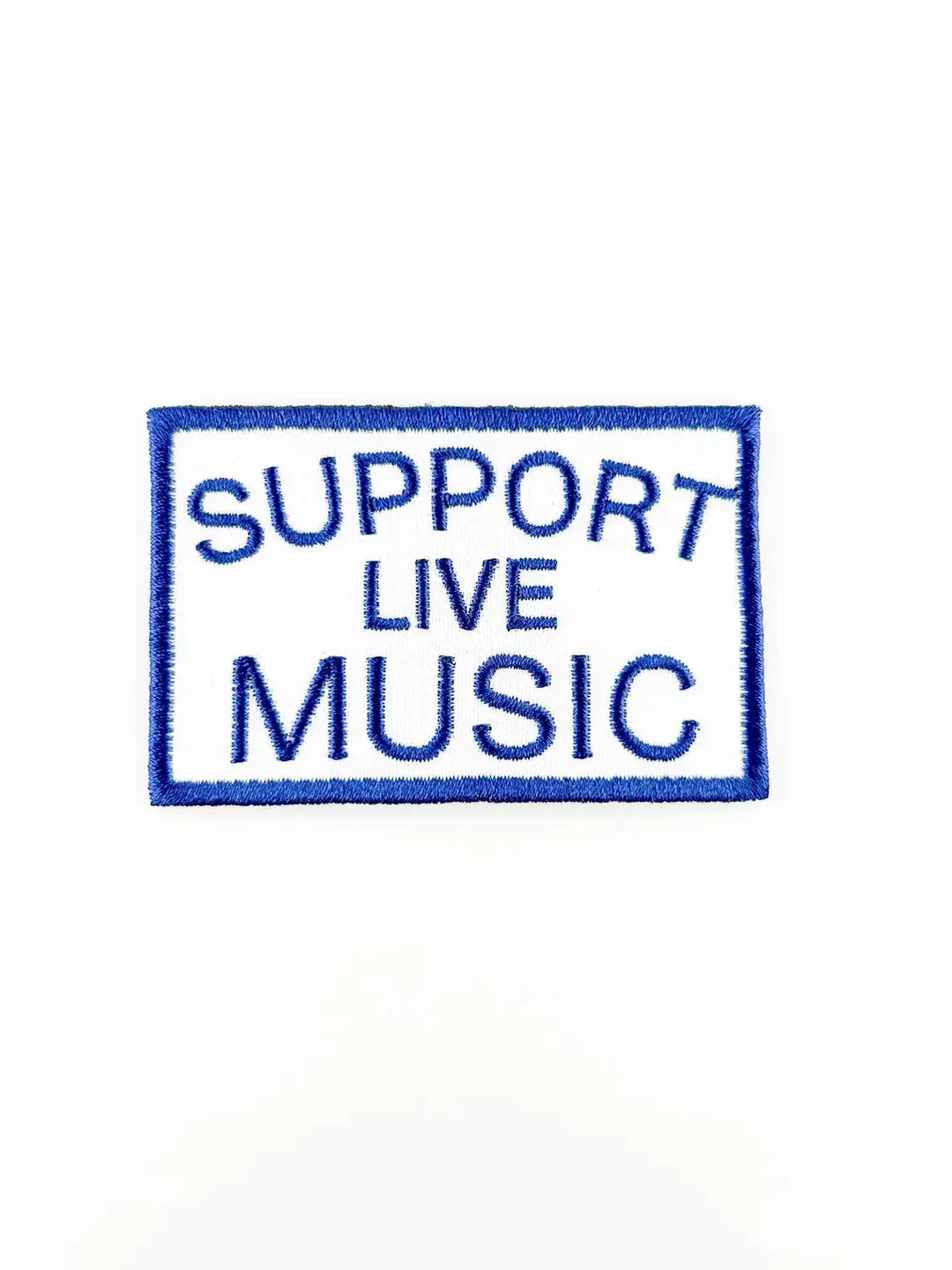 Field Trip Threads - Support Live Music Embroidered Iron On Patch, Trucker Hat