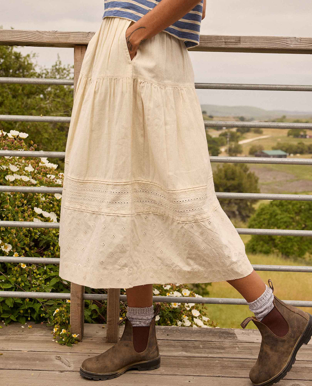 Airscape Midi Skirt - Davidson Provision Co.
