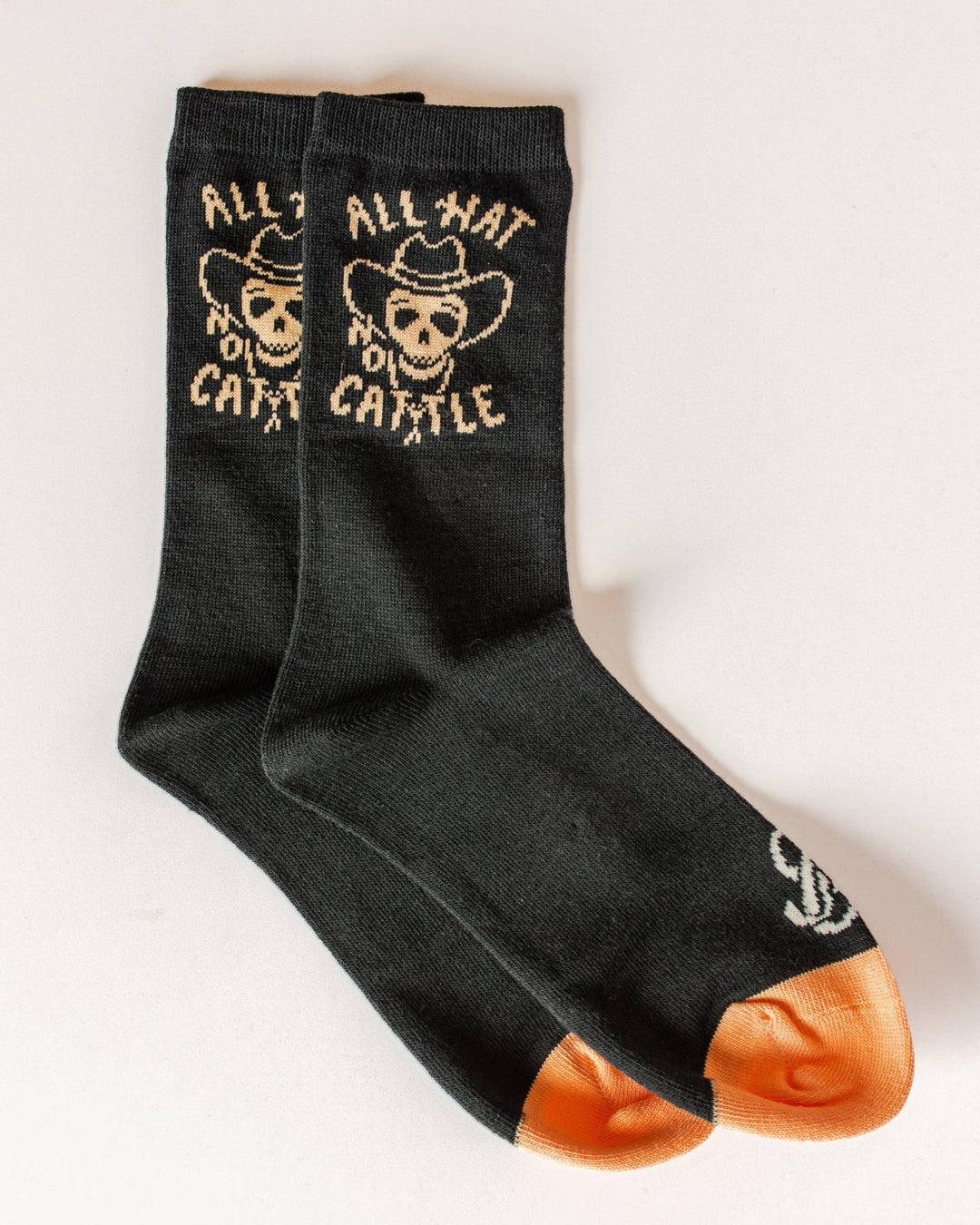 All Hat No Cattle Western Socks - Davidson Provision Co.
