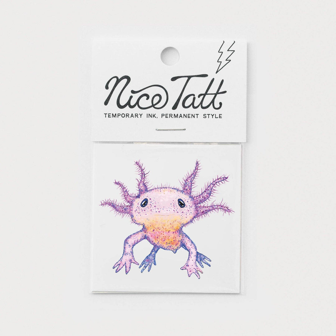 Axolotl - Temporary Tattoo - Davidson Provision Co.