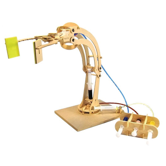 Robotic Arm Kit | Wooden Engineering Model Building Kit