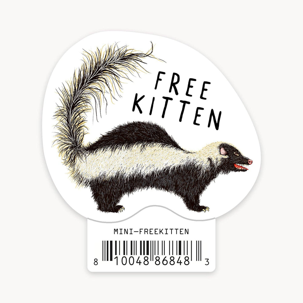 Free Kitten - Mini Sticker