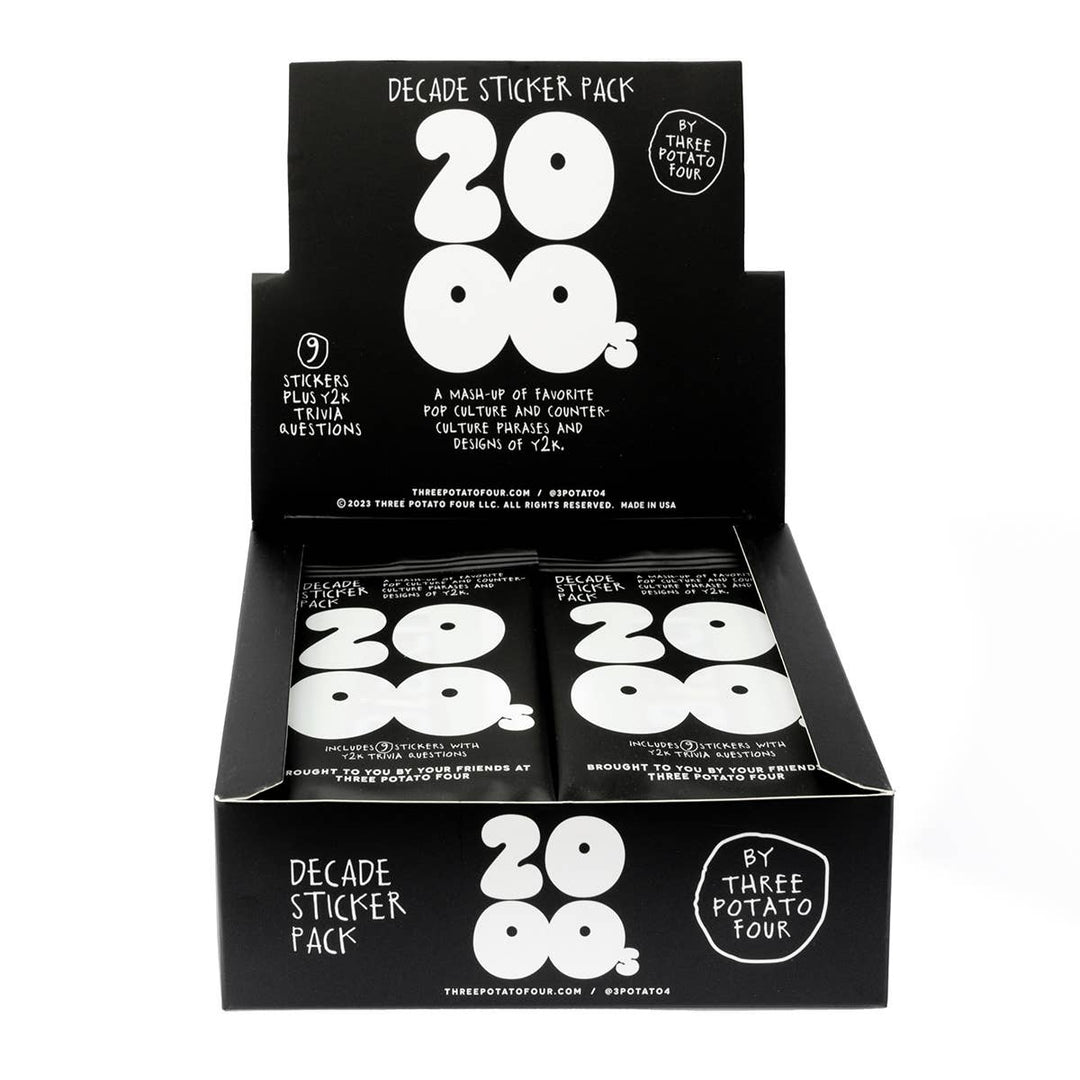 Decade Sticker Card Pack - Y2K