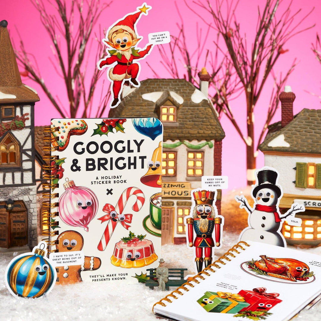 Googly &amp; Bright Holiday Sticker Book