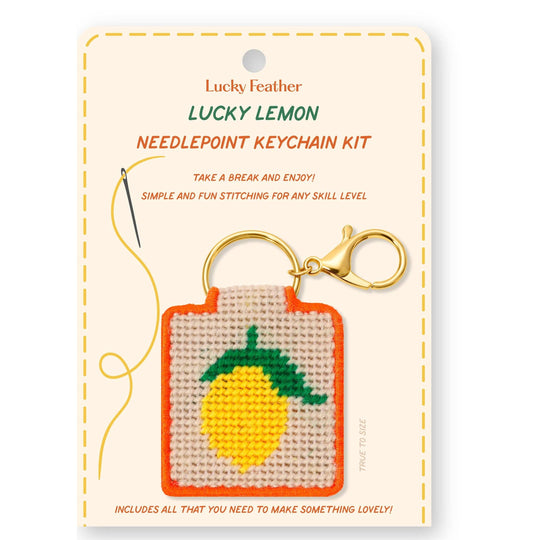 Needlepoint Keychain Kit