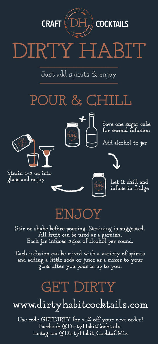 Dirty Habit Cocktails - Good Old Fashioned Buzz