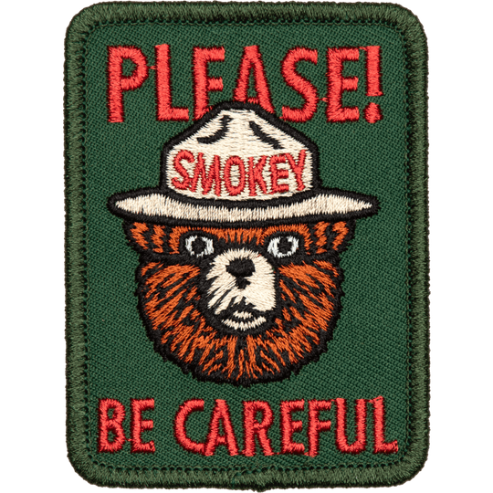 Be Careful Embroidered Patch - Davidson Provision Co.