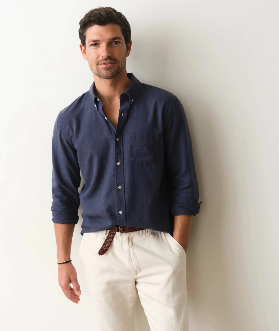 Better-Than-Linen Long Sleeve Shirt - Davidson Provision Co.