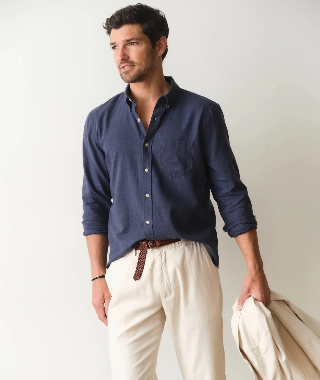 Better-Than-Linen Long Sleeve Shirt - Davidson Provision Co.