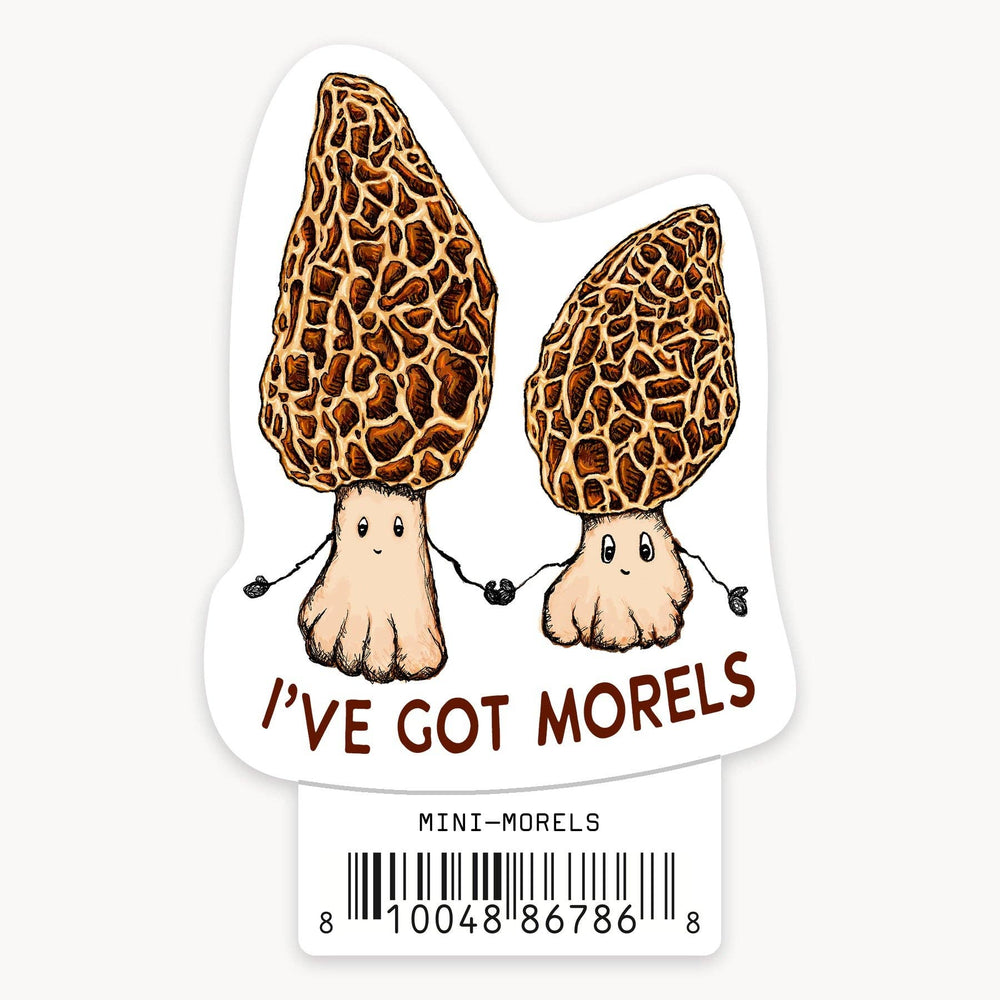Morels - Mini Sticker