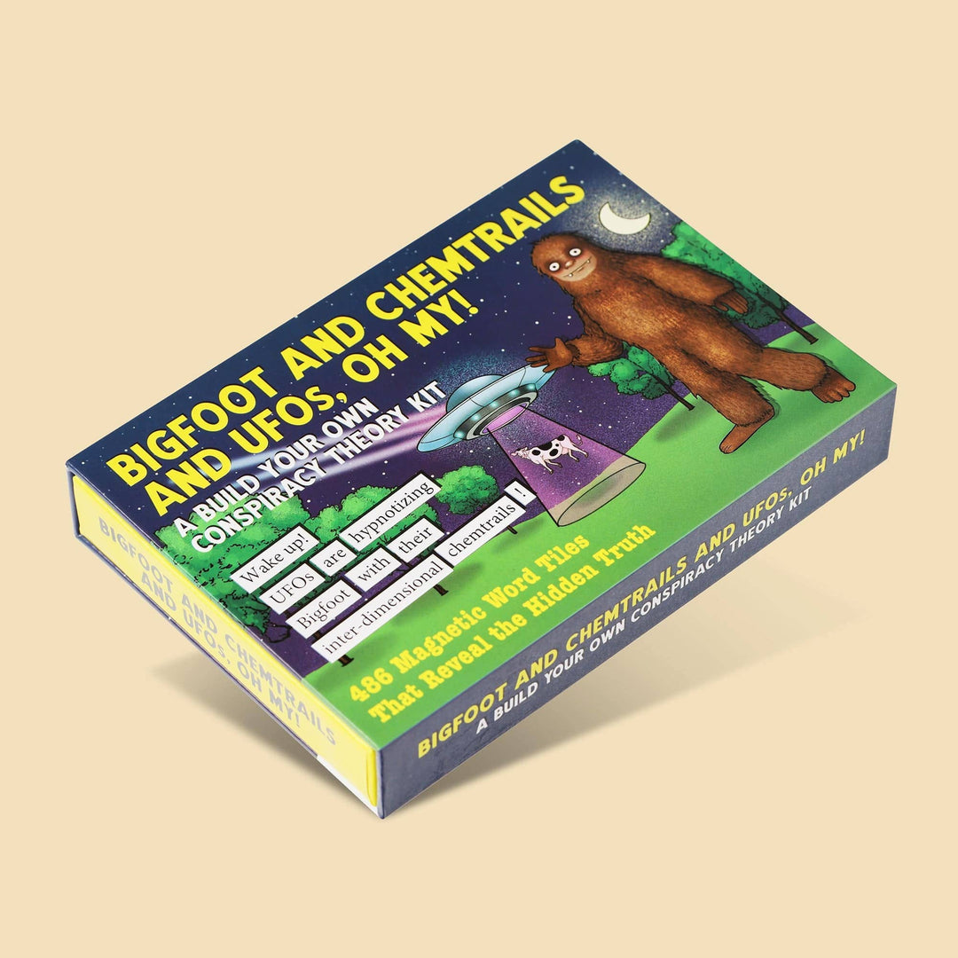 Bigfoot and Chemtrails and UFOs, Oh My! Conspiracy Theory Kit - Davidson Provision Co.