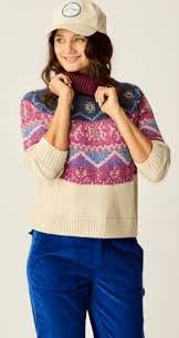 Neve Fairisle Turtleneck