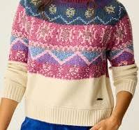 Neve Fairisle Turtleneck