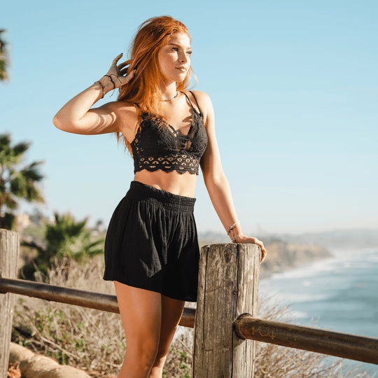 Lotus and Luna Cotton Short