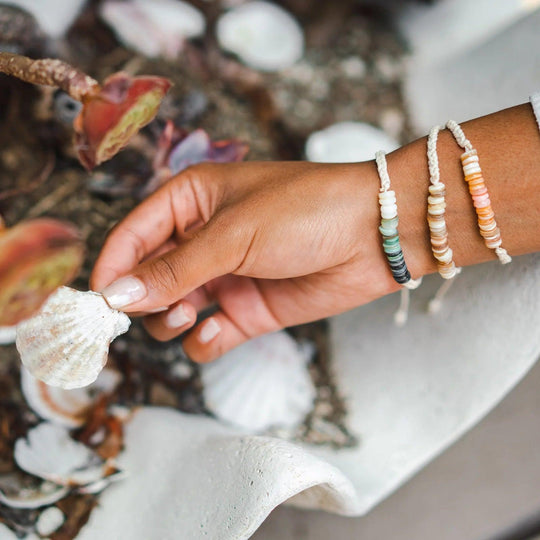 BRAIDED PUKA BRACELET - Davidson Provision Co.