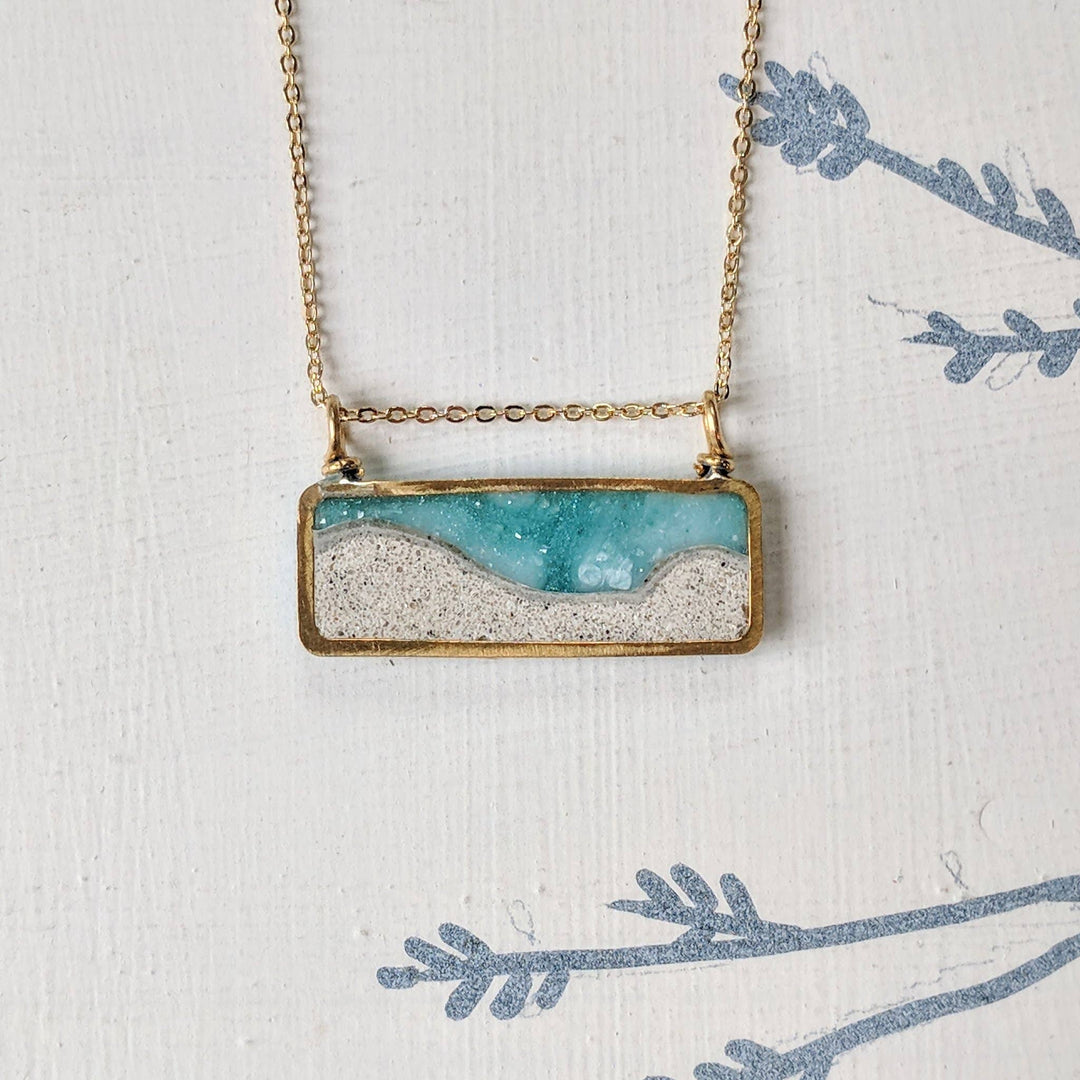 Brass Mini Beach Necklace - Davidson Provision Co.