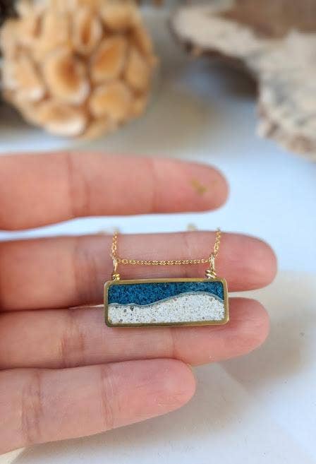 Brass Mini Beach Necklace - Davidson Provision Co.