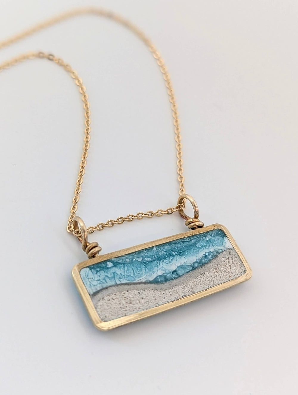 Brass Mini Beach Necklace - Davidson Provision Co.
