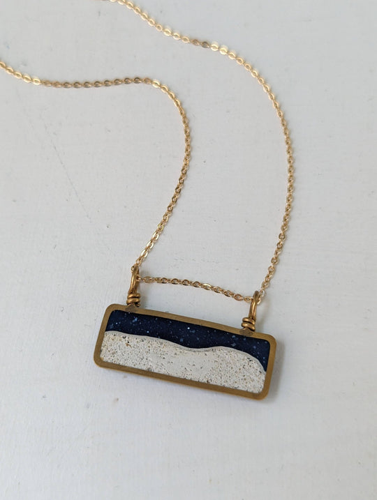 Brass Mini Beach Necklace - Davidson Provision Co.