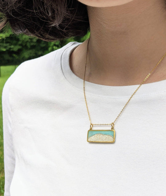 Brass Mini Beach Necklace - Davidson Provision Co.
