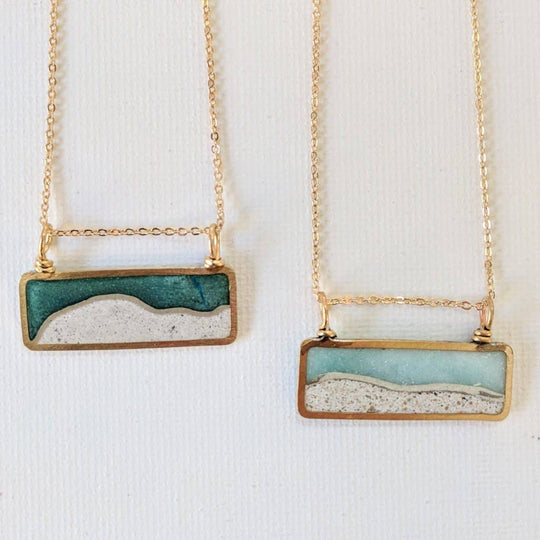 Brass Mini Beach Necklace - Davidson Provision Co.