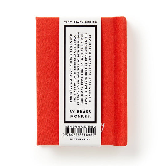 Brass Monkey Dumb Things My Kid Said Tiny Diary - Davidson Provision Co.