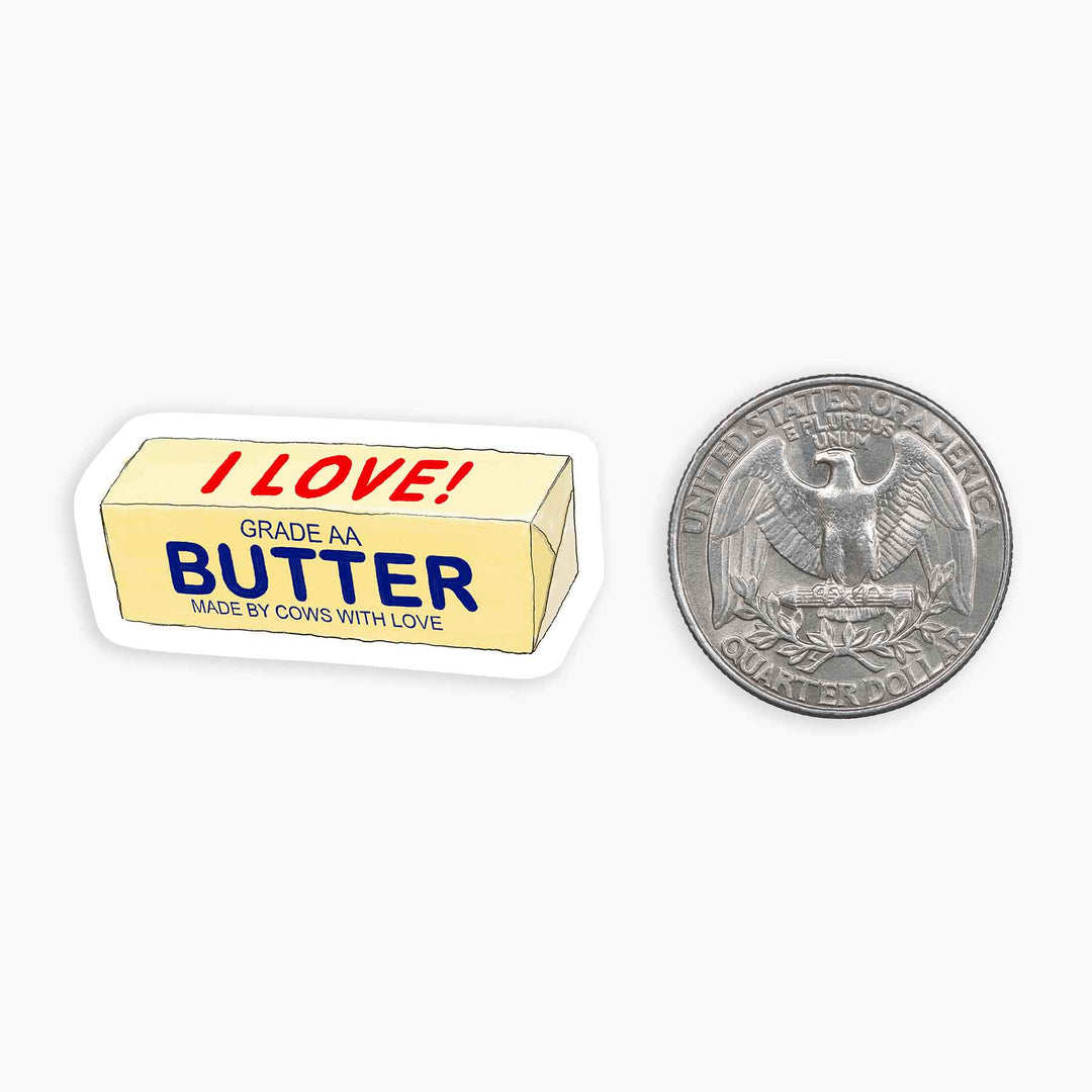 Butter - Mini Sticker - Davidson Provision Co.