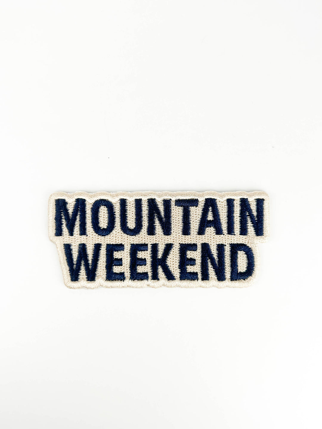 Field Trip Threads - Mountain Weekend Patch Outdoor Adventure Embroidered Iron On