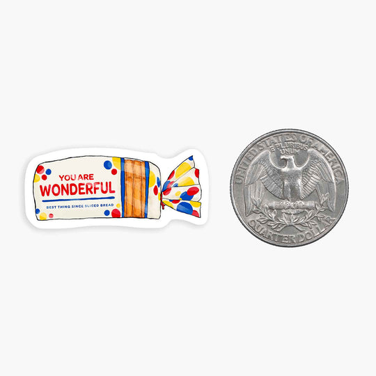 You Are Wonderful - Mini Sticker