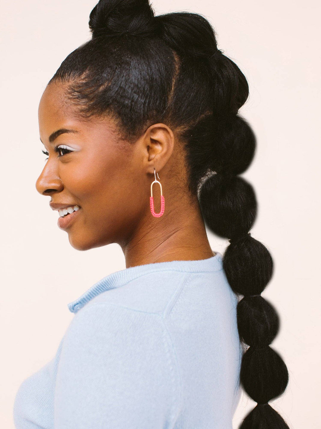 Macramé Link Earrings