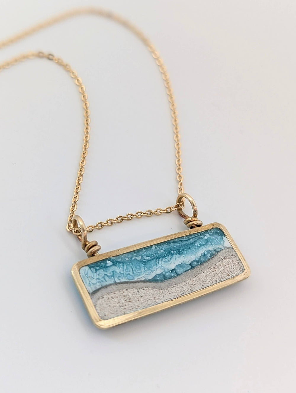 Brass Mini Beach Necklace