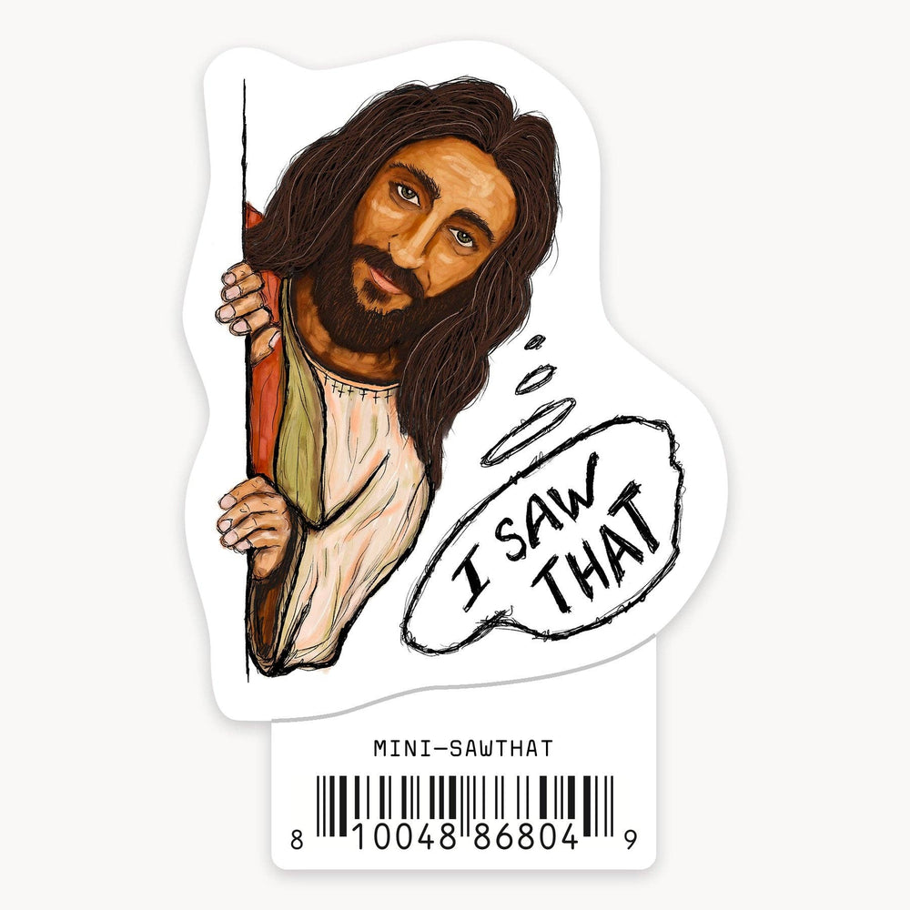 I Saw That - Mini Sticker