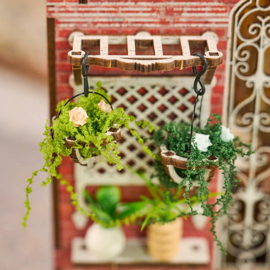 DIY Book Nook Kit: Flower Shop