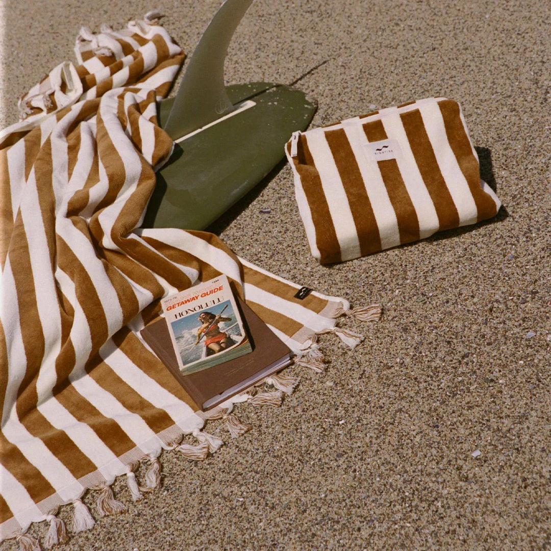 Cabana Fringe Beach Towel - Davidson Provision Co.