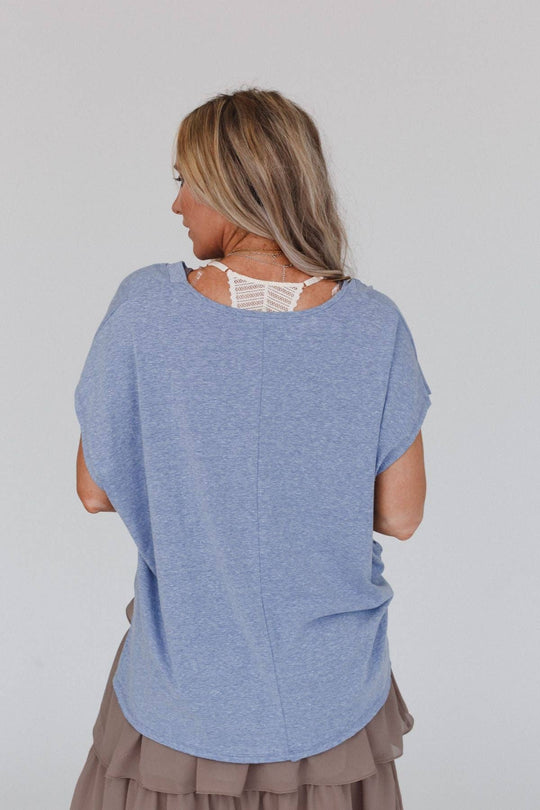 Camden Lace V Neck Top - Davidson Provision Co.